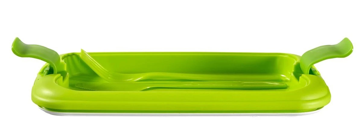 Curver Lunch&Go - Vershouddoos - Lunchbox - Inclusief Bestek - 2/3 Compartimenten - Groen 6 Curver Lunch&Go - Vershouddoos - Lunchbox - Inclusief Bestek - 2/3 Compartimenten - Groen - Afbeelding 4