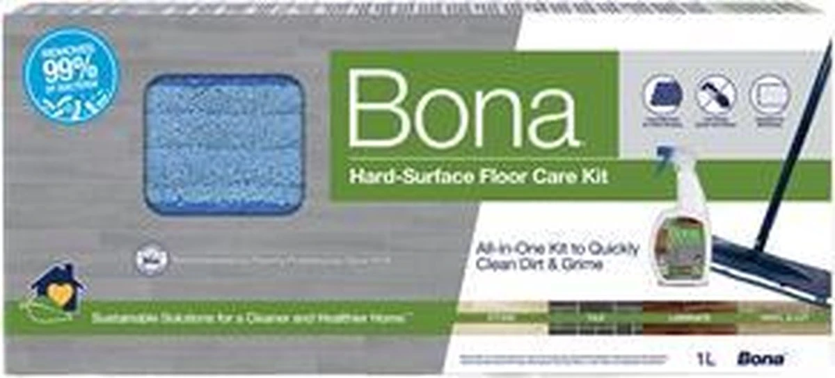 3-in-1 Dweilset - Bona - Laminaatvloer Reiniger - Tegelvloer Reiniger 7 3-in-1 Dweilset - Bona - Laminaatvloer Reiniger - Tegelvloer Reiniger - Afbeelding 5