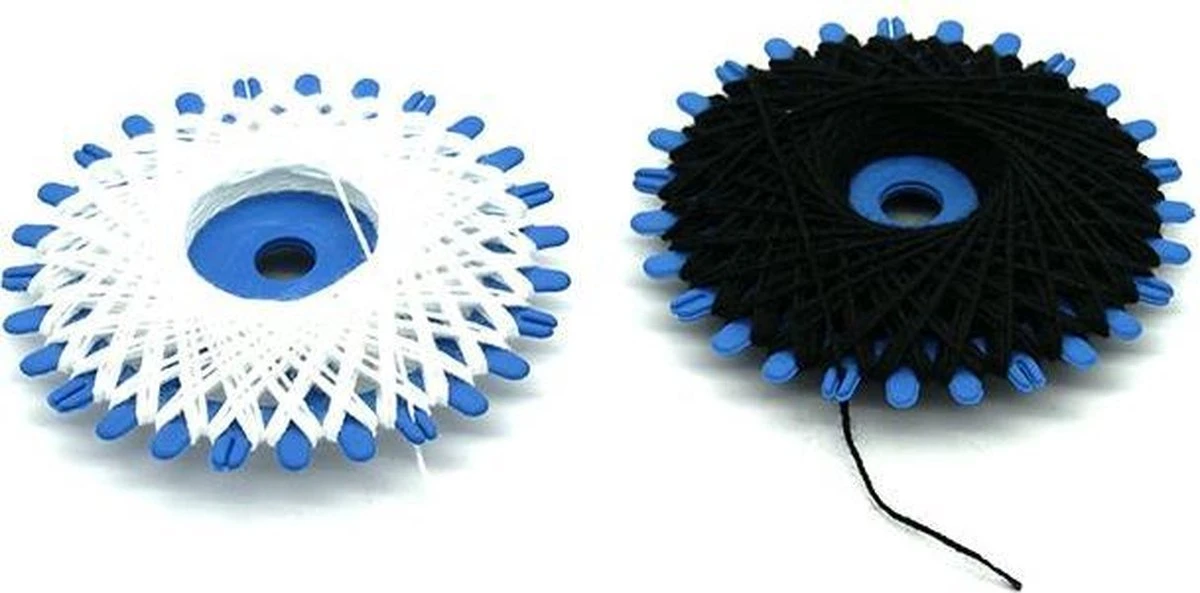 Hofftech IJzergaren Extra Sterk 2 Delig Zwart / Wit 3 Hofftech IJzergaren Extra Sterk 2 Delig Zwart / Wit