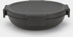 Brabantia Make & Take Lunchkom - 1 L - Kunststof - Dark Grey 25 Brabantia Make & Take Lunchkom - 1 L - Kunststof - Dark Grey -Winkel Voor Dagelijkse Benodigdheden 1200x619