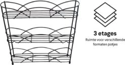 Zindoo - Kruidenrek - Standaard - 3-laags - Ophangbaar - 18 Kruiden Potjes - Anti-slip Pootjes - Spice Rack - Specerijenrek - Keukenorganizer - Keukenaccessoires 11 Zindoo - Kruidenrek - Standaard - 3-laags - Ophangbaar - 18 Kruiden Potjes - Anti-slip Pootjes - Spice Rack - Specerijenrek - Keukenorganizer - Keukenaccessoires -Winkel Voor Dagelijkse Benodigdheden 1200x628 1