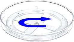 Merkloos Kruidenrek Draaibaar - Transparant - Diameter 23,5 Cm - Multifunctioneel Draaiplateau -Winkel Voor Dagelijkse Benodigdheden 1200x690 2