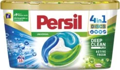 Persil® Persil 4in1 Discs Universal Wascapsules - Wasmiddel Capsules - Voordeelverpakking - 8 X 15 Wasbeurten -Winkel Voor Dagelijkse Benodigdheden 1200x703