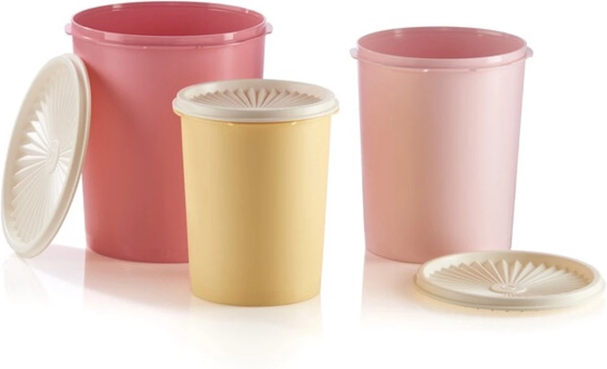 Tupperware Zonnendozen Set 3 Tupperware Zonnendozen Set