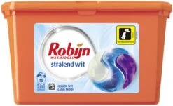 Robijn Wascapsules - 3-in-1 - Stralend Wit - 15 Stuks 17 Robijn Wascapsules - 3-in-1 - Stralend Wit - 15 Stuks -Winkel Voor Dagelijkse Benodigdheden 1200x736 1