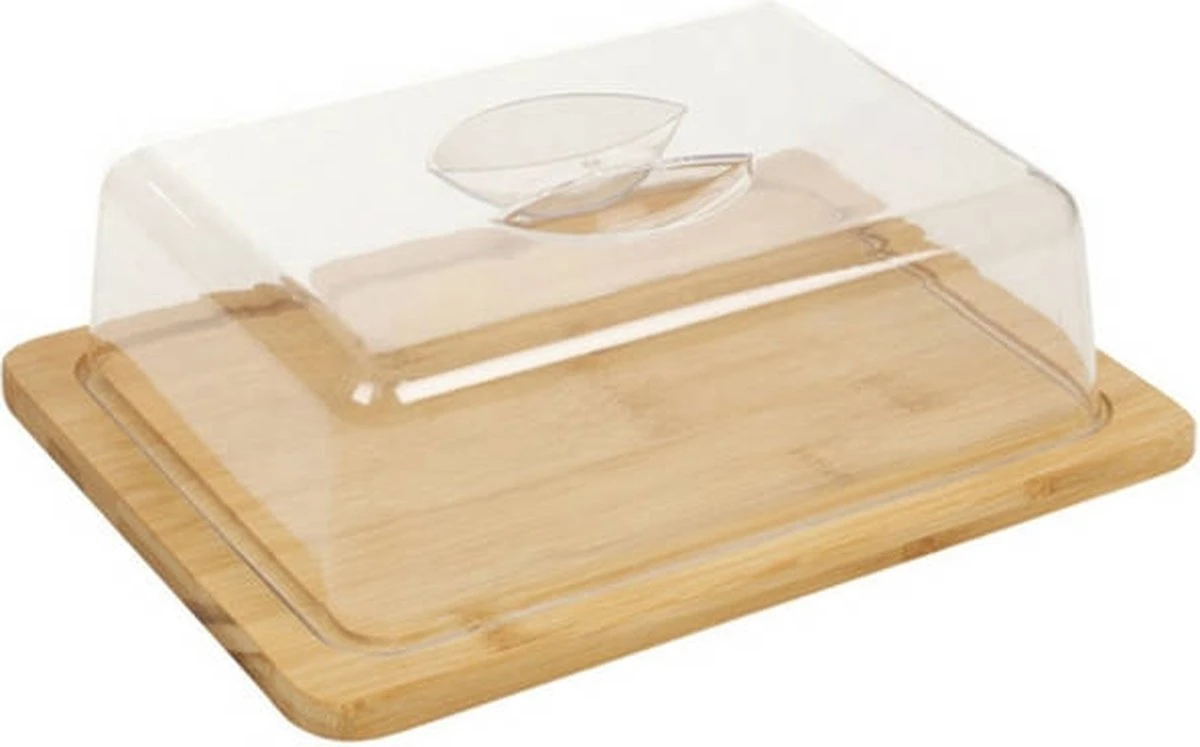 Luxe Kaasdoos - Inclusief Botervloot Met Deksel - Kaasstolp - Kaas Bewaardoos Koelkast - Vershouddoos 9 Luxe Kaasdoos - Inclusief Botervloot Met Deksel - Kaasstolp - Kaas Bewaardoos Koelkast - Vershouddoos - Afbeelding 7