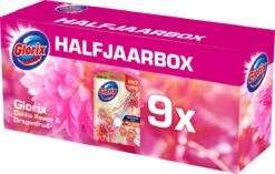 Glorix Aroma Lux Dahlia Flower & Dragonfruit - 9 Toiletblokken - Halfjaarbox - Voordeelverpakking -Winkel Voor Dagelijkse Benodigdheden 1200x761 5