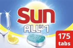 SUN® Sun All-In-1 Citroen Vaatwastabletten - 7 X 24 Tabletten - Voordeelverpakking -Winkel Voor Dagelijkse Benodigdheden 1200x786 4