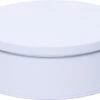 Merkloos Wit Rond Koekblik Opbergblik/bewaarblik 18 Cm - Witte Voorraadblikken/koekblikken - Snoeptrommels/koektrommels -Winkel Voor Dagelijkse Benodigdheden 1200x787 3