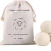 Geniet Van Gemak® | Herbruikbare Wollen Drogerballen | Wasbollen | Schaapswol | Duurzame En Energiebesparende Wasballen | 6 XL Drogerballen -Winkel Voor Dagelijkse Benodigdheden 1200x789