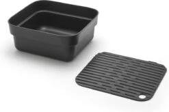 Brabantia SinkSide Afwasbak Vierkant - Met Afdruipschaal - Dark Grey 17 Brabantia SinkSide Afwasbak Vierkant - Met Afdruipschaal - Dark Grey -Winkel Voor Dagelijkse Benodigdheden 1200x798 22