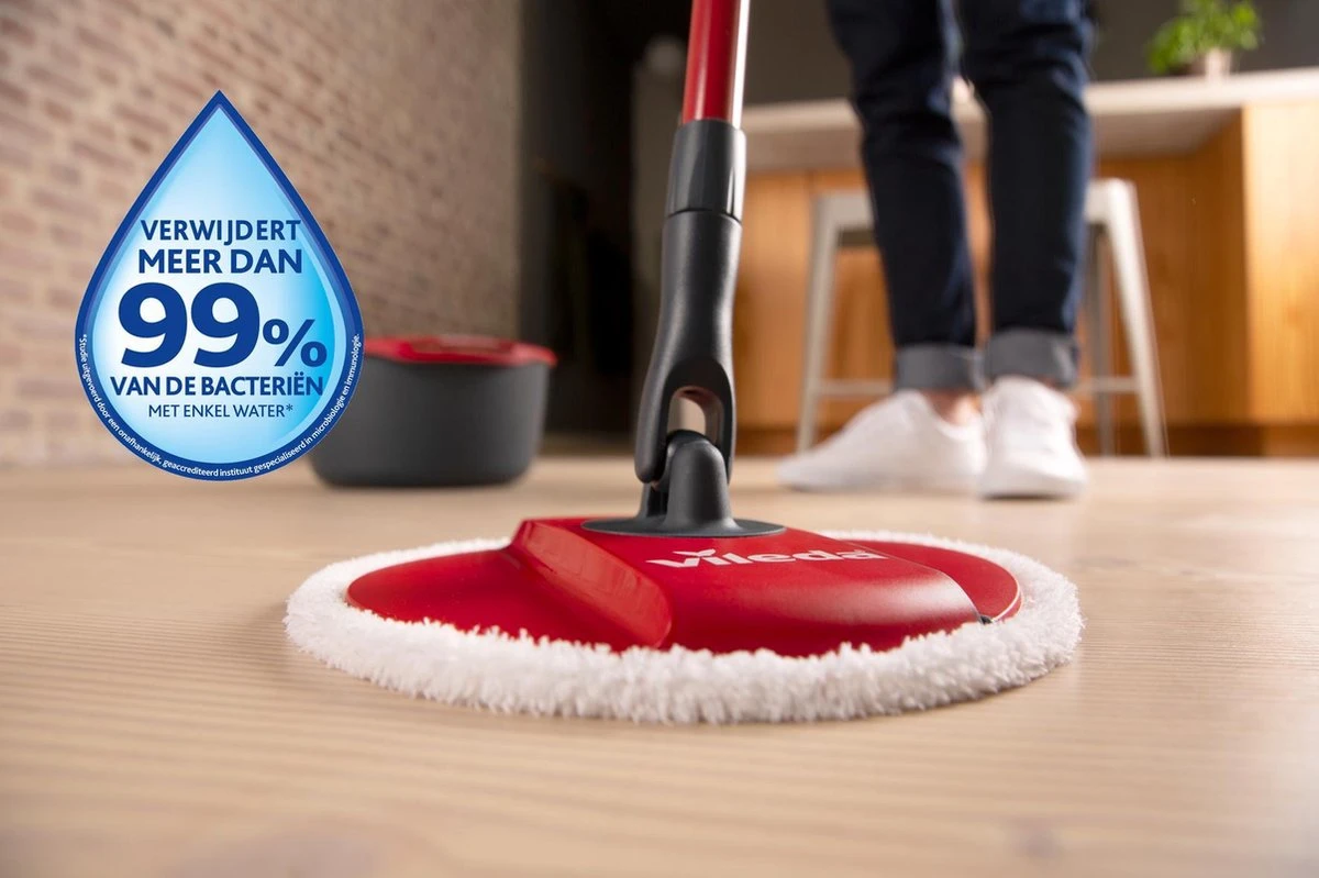 Vileda Spin&Clean - Mopset 4 Vileda Spin&Clean - Mopset - Afbeelding 2