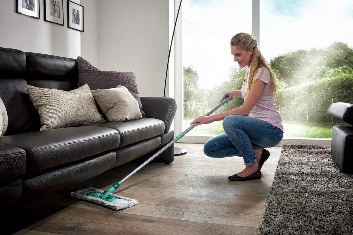 Leifheit Classic Overtrek Vloerwisser XL - Microfibre - 42 Cm Wisbreedte 10 Leifheit Classic Overtrek Vloerwisser XL - Microfibre - 42 Cm Wisbreedte - Afbeelding 8