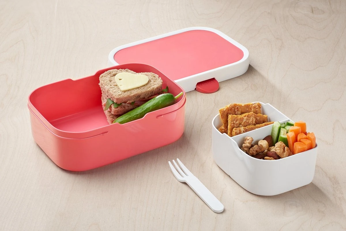 Mepal – Lunchset Campus (sb + Lb) – Schoolbeker En Broodtrommel Voor Kinderen – Roze – Bento Box - Lekvrij 11 Mepal – Lunchset Campus (sb + Lb) – Schoolbeker En Broodtrommel Voor Kinderen – Roze – Bento Box - Lekvrij - Afbeelding 9