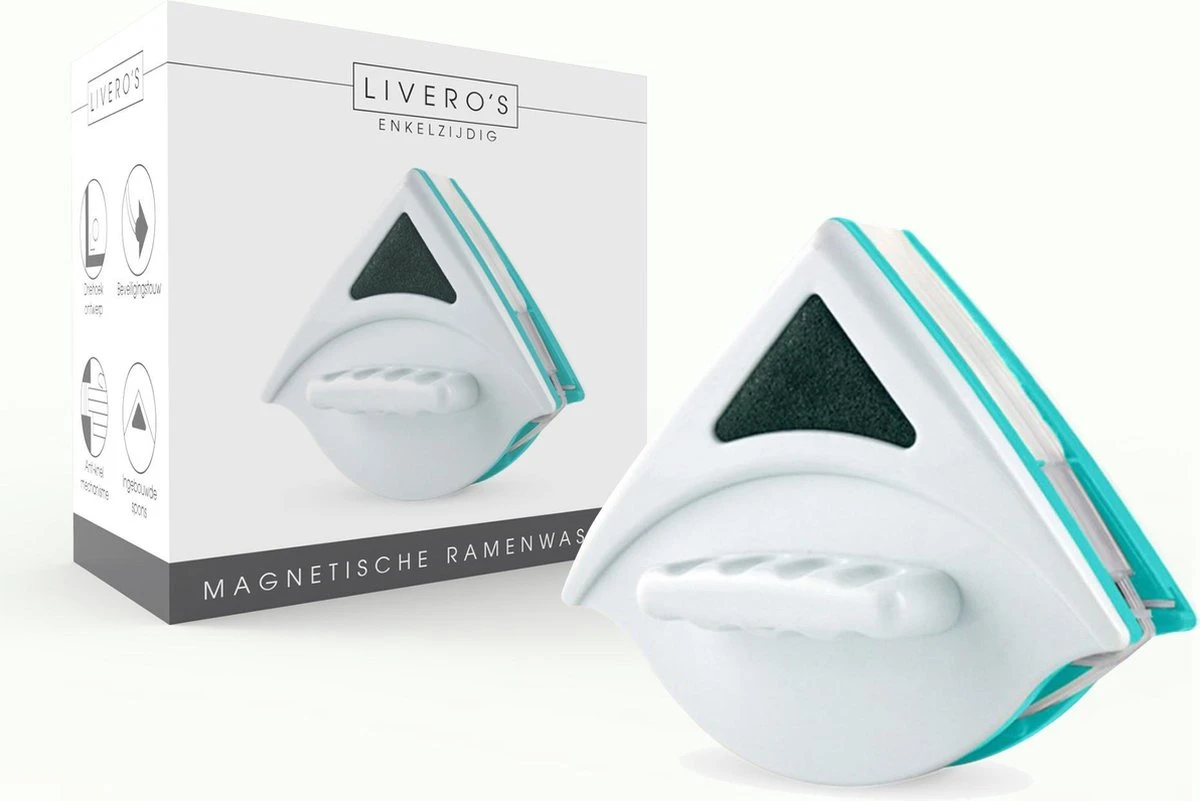 Merkloos Magnetische Raamwisser Voor Enkelglas - Ruitenreiniger - Ramenwasser - Magneet Ruitenwisser 3 Merkloos Magnetische Raamwisser Voor Enkelglas - Ruitenreiniger - Ramenwasser - Magneet Ruitenwisser