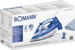 Bomann DB 6006 CB - Stoomstrijkijzer - Draadloos - 2400W - Blauw/Wit -Winkel Voor Dagelijkse Benodigdheden 1200x801 18