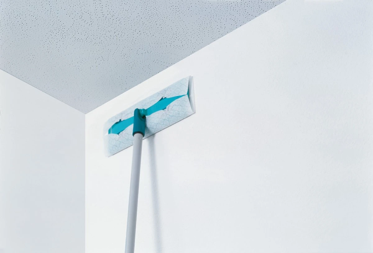 Leifheit Clean & Away Vloerwisser S Met Telescoopsteel - 80 - 132 Cm Steellengte - 25 Cm Veegbreedte 6 Leifheit Clean & Away Vloerwisser S Met Telescoopsteel - 80 - 132 Cm Steellengte - 25 Cm Veegbreedte - Afbeelding 4