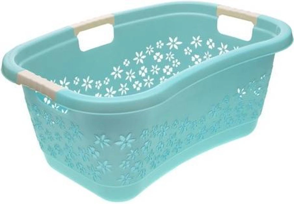 WASMAND ERGO OPEN 65X45X28 - 50 L LASSE AQUA BLUE KEEEPER 10782 3 WASMAND ERGO OPEN 65X45X28 - 50 L LASSE AQUA BLUE KEEEPER 10782