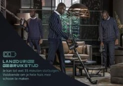 JAP Cyclone C3 - 4in1 Steelstofzuiger - Met Dweilfunctie - Anti-allergie - Snoerloos - Stofzuiger Zonder Zak - Verwisselbare Accu -Winkel Voor Dagelijkse Benodigdheden 1200x840 4