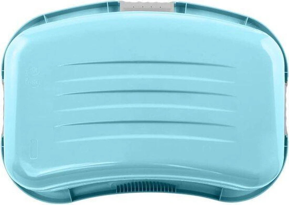 WASMAND ERGO OPEN 65X45X28 - 50 L LASSE AQUA BLUE KEEEPER 10782 6 WASMAND ERGO OPEN 65X45X28 - 50 L LASSE AQUA BLUE KEEEPER 10782 - Afbeelding 4