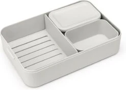 Brabantia Make & Take Bento Lunchbox Incl Bentobox - Large - Kunststof - Light Grey 31 Brabantia Make & Take Bento Lunchbox Incl Bentobox - Large - Kunststof - Light Grey -Winkel Voor Dagelijkse Benodigdheden 1200x859 1