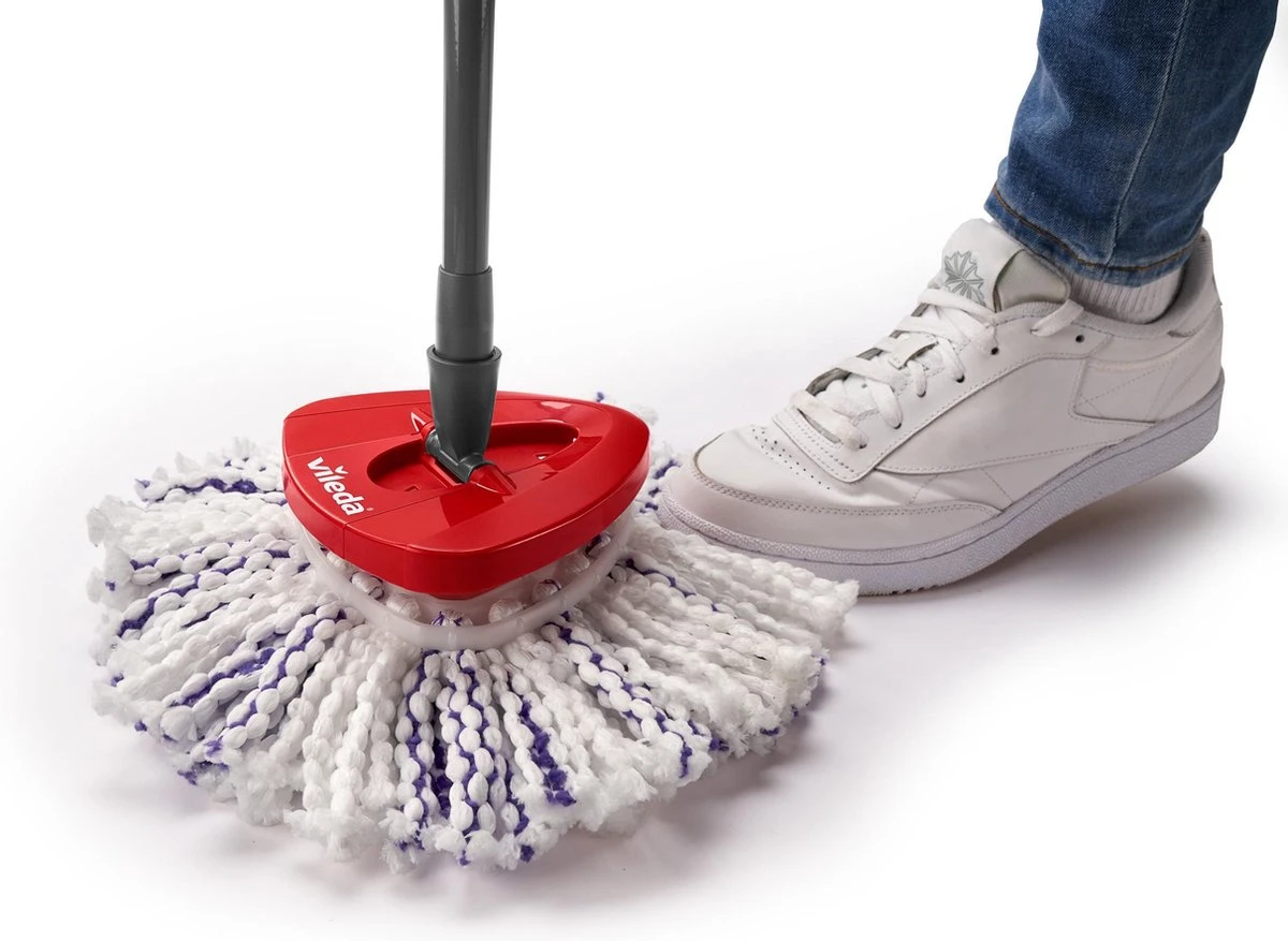 Vileda TURBO 3in1 Mop Met Zwenkkop + Pedaalemmer 20 Vileda TURBO 3in1 Mop Met Zwenkkop + Pedaalemmer - Afbeelding 18