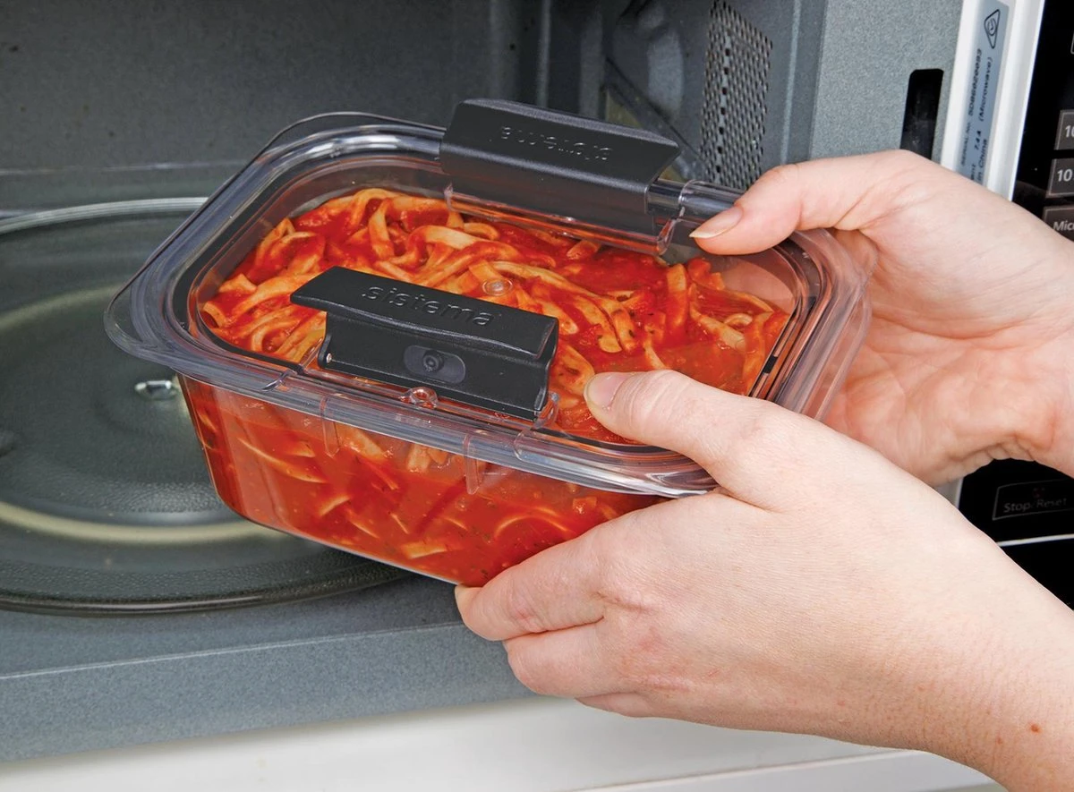 Sistema Brilliance – Bewaardoos – Rechthoekige Vershouddoos – Medium - Tritan - 920ml 6 Sistema Brilliance – Bewaardoos – Rechthoekige Vershouddoos – Medium - Tritan - 920ml - Afbeelding 4