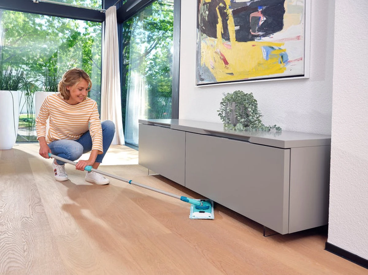 Leifheit Clean Twist M Vloerwisser Ergo Mobiel - Dweil Set Compleet Systeem Met Wieltjes - 33 Cm - 6 Liter 17 Leifheit Clean Twist M Vloerwisser Ergo Mobiel - Dweil Set Compleet Systeem Met Wieltjes - 33 Cm - 6 Liter - Afbeelding 15