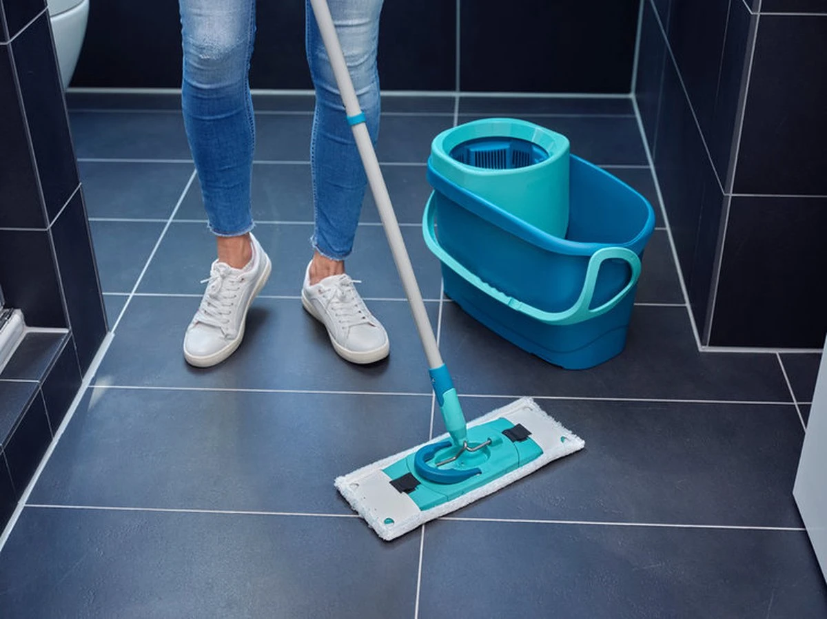 Leifheit Clean Twist Overtrek Klittenband Vloerwisser M Ergo - 33 Cm - Micro Duo 7 Leifheit Clean Twist Overtrek Klittenband Vloerwisser M Ergo - 33 Cm - Micro Duo - Afbeelding 5