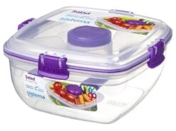 Sistema Salade Box Met Bestek - Geelgroen 18 Sistema Salade Box Met Bestek - Geelgroen -Winkel Voor Dagelijkse Benodigdheden 1200x899 9