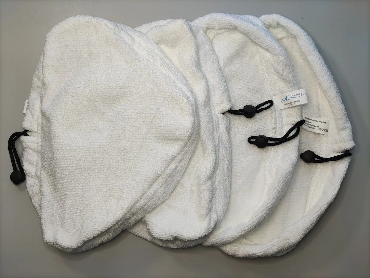 Microvezeldoeken - Microvezelpads Geschikt Voor Driehoekige Stoomreiniger Mop - 4 Stuks 3 Microvezeldoeken - Microvezelpads Geschikt Voor Driehoekige Stoomreiniger Mop - 4 Stuks