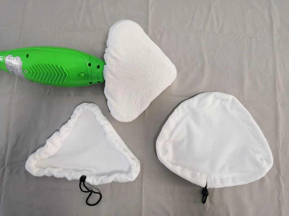 Microvezeldoeken - Microvezelpads Geschikt Voor Driehoekige Stoomreiniger Mop - 4 Stuks 7 Microvezeldoeken - Microvezelpads Geschikt Voor Driehoekige Stoomreiniger Mop - 4 Stuks - Afbeelding 5