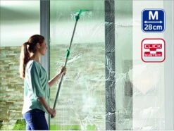 Leifheit Powerslide Raamwisser M - Click System - 28 Cm Wisbreedte -Winkel Voor Dagelijkse Benodigdheden 1200x905 11