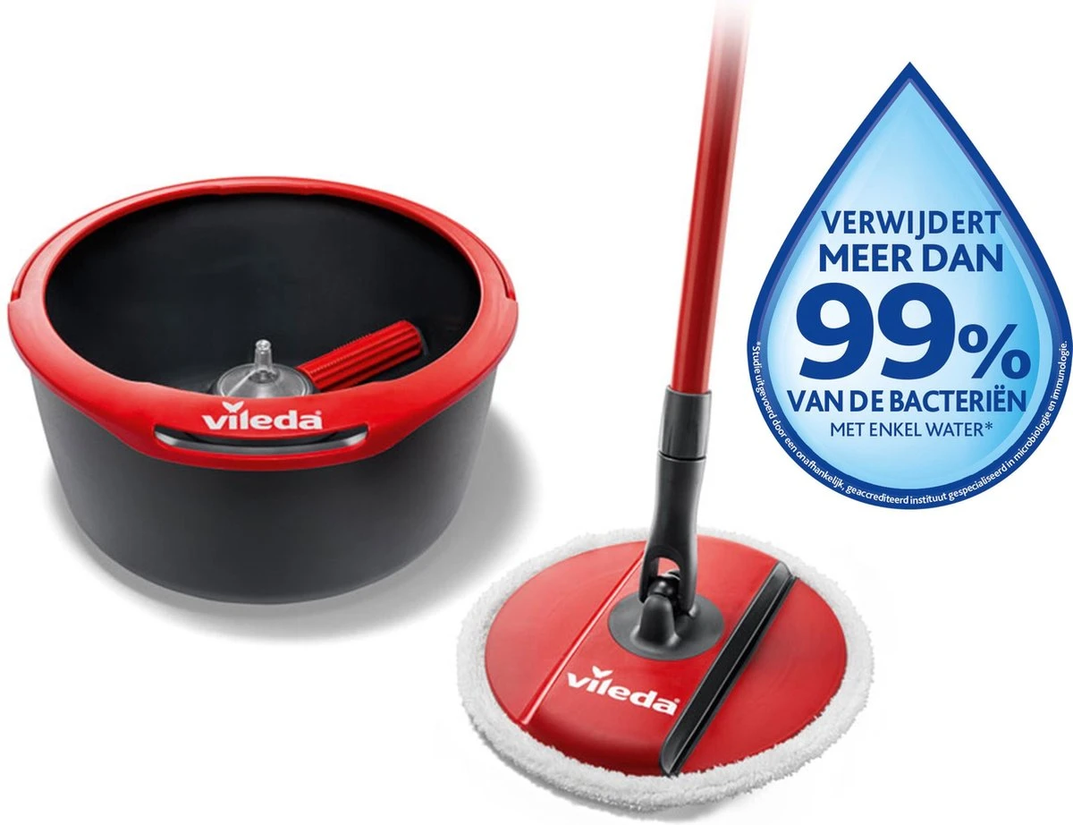Vileda Spin&Clean - Mopset 5 Vileda Spin&Clean - Mopset - Afbeelding 3