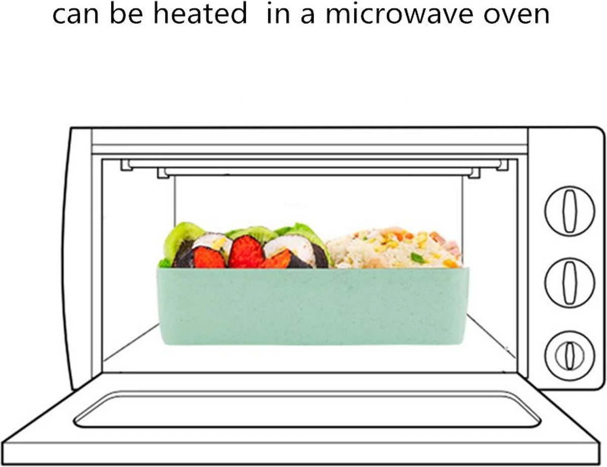 Lunchbox - Meal Prep Bakjes - Lunch Box Met Deksel - Meal Prep – Bento Box - Lunchtrommel Met Bestek Beige 21 Lunchbox - Meal Prep Bakjes - Lunch Box Met Deksel - Meal Prep – Bento Box - Lunchtrommel Met Bestek Beige - Afbeelding 19