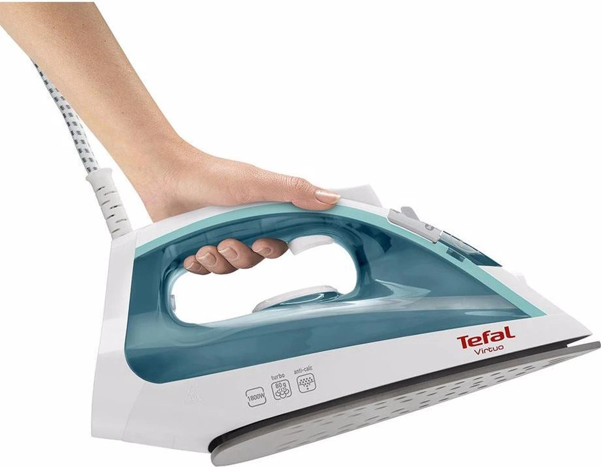 Tefal Virtuo FV1710 - Stoomstrijkijzer 8 Tefal Virtuo FV1710 - Stoomstrijkijzer - Afbeelding 6