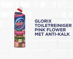 Glorix WC Powergel Toiletreiniger Pink Flower - 6 X 750 Ml - Voordeelverpakking -Winkel Voor Dagelijkse Benodigdheden 1200x961 12