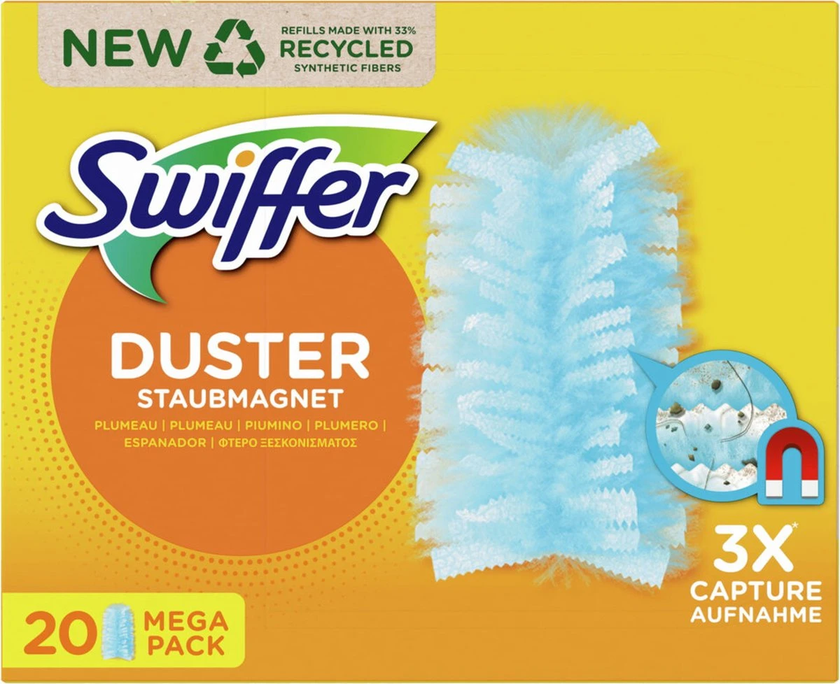 Swiffer Duster - 20 Navullingen - Stofdoekjes 10 Swiffer Duster - 20 Navullingen - Stofdoekjes - Afbeelding 8