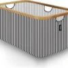 MIRI Opvouwbare Wasmand – Heupwasmand – Gestreept – Wasmanden – Opbergmand – Wasbox – 45L – Bamboe – Laundry Basket -Winkel Voor Dagelijkse Benodigdheden 1200x989 6