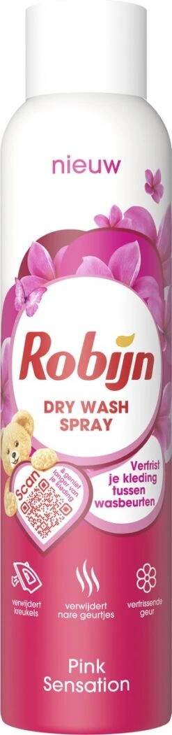 Robijn Pink Sensation Dry Wash Spray 200 Ml -Winkel Voor Dagelijkse Benodigdheden 282x1200 1