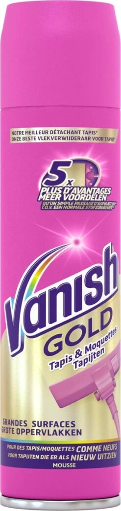 Vanish Gold Mousse Voor Tapijt Vlekkenverwijderaar - 600 Ml -Winkel Voor Dagelijkse Benodigdheden 284x1200 3