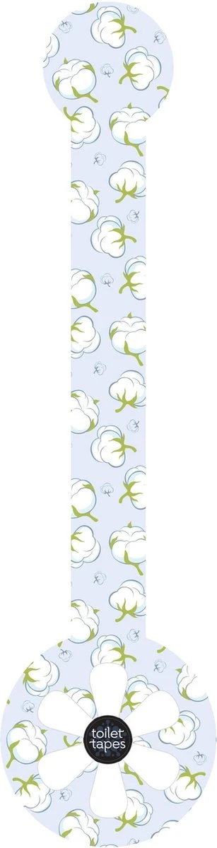 Toilet Tapes - Clean Cotton - Voordeelverpakking - 14 Stuks 4 Toilet Tapes - Clean Cotton - Voordeelverpakking - 14 Stuks - Afbeelding 2