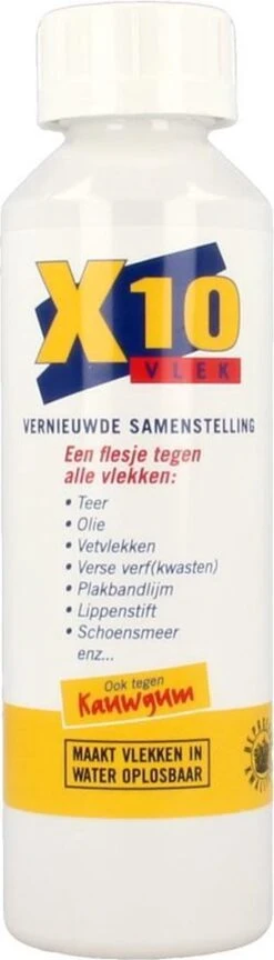 X10 Vlekken - 250 Ml - Vlekverwijderaar -Winkel Voor Dagelijkse Benodigdheden 343x1200