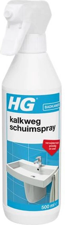 HG Kalkweg Schuimspray - 500ml - 100% Glans - Verwijdert En Voorkomt Kalk - Biologisch Afbreekbaar -Winkel Voor Dagelijkse Benodigdheden 348x1200 2