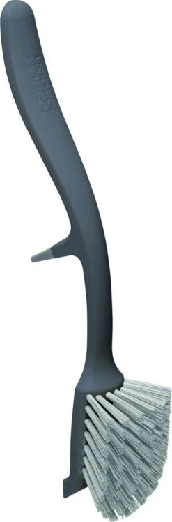 Joseph Joseph Edge Vaatwasborstel - Met Ingebouwde Gootsteensteun - Antraciet