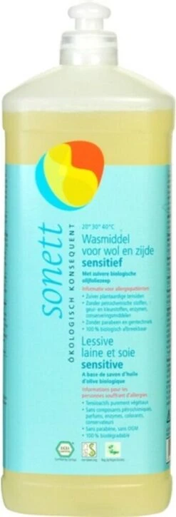 Sonett Wasmiddel Wol & Zijde