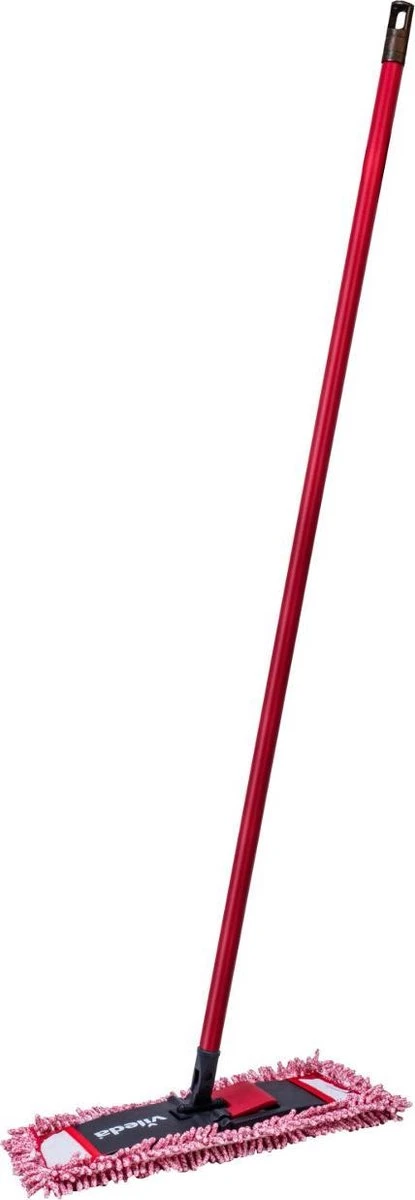 Vileda Stijl Chenille Vloerwissersysteem: Dweil Met Handvat 3D Microvezel - Red 9 Vileda Stijl Chenille Vloerwissersysteem: Dweil Met Handvat 3D Microvezel - Red - Afbeelding 7