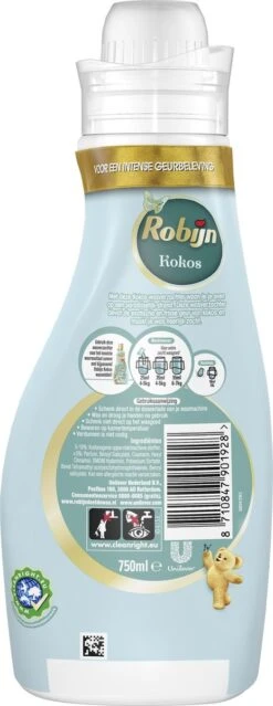 Robijn Collections Kokos Wasverzachter - 4 X 30 Wasbeurten - Voordeelverpakking -Winkel Voor Dagelijkse Benodigdheden 464x1200 5
