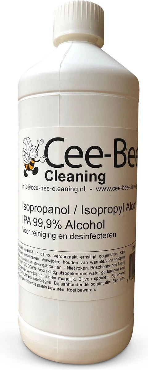 Cee-Bee Isopropanol | Isopropyl | IPA 99.9% Alcohol | 500 Ml 3 Cee-Bee Isopropanol | Isopropyl | IPA 99.9% Alcohol | 500 Ml