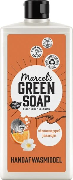 Marcel's Green Soap Afwasmiddel Sinaasappel & Jasmijn - 500 Ml -Winkel Voor Dagelijkse Benodigdheden 491x1200 2